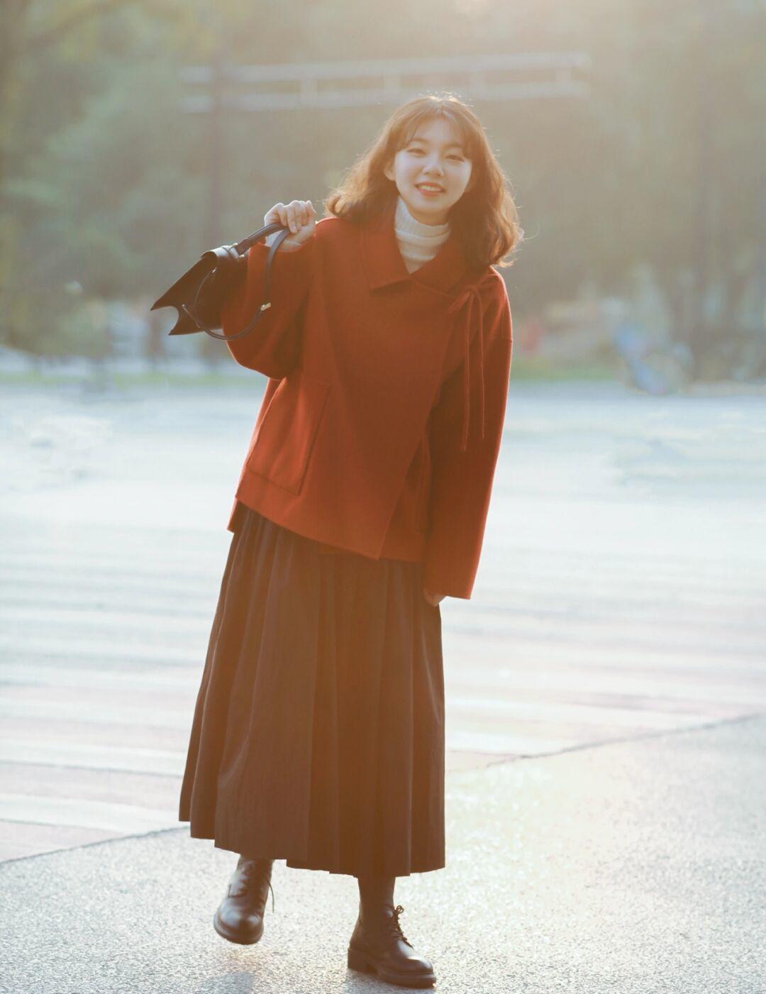 百搭 这些才是“毛呢外套”的高级穿法,优雅精致又百搭,舒适温柔