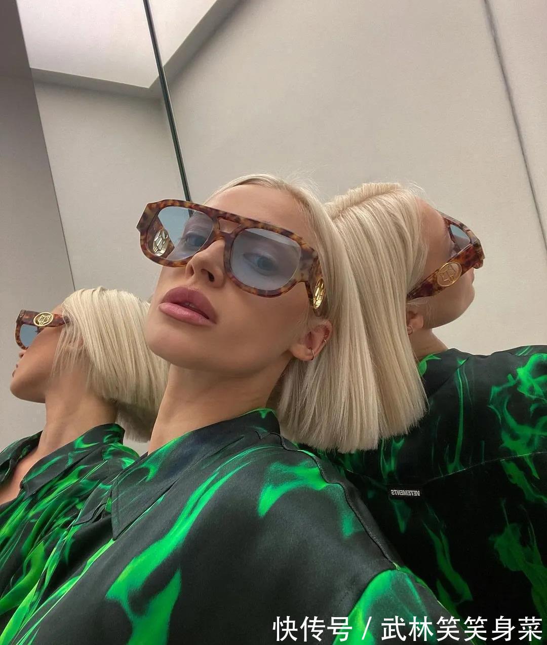 短发|齐眉短发超好看姐姐