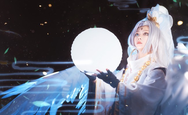 天狗|cos:阴阳师·少羽大天狗 无垢白羽