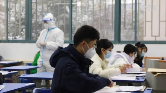 西安外国语大学|疫情之下 西安隔离考区原来是这样考试的