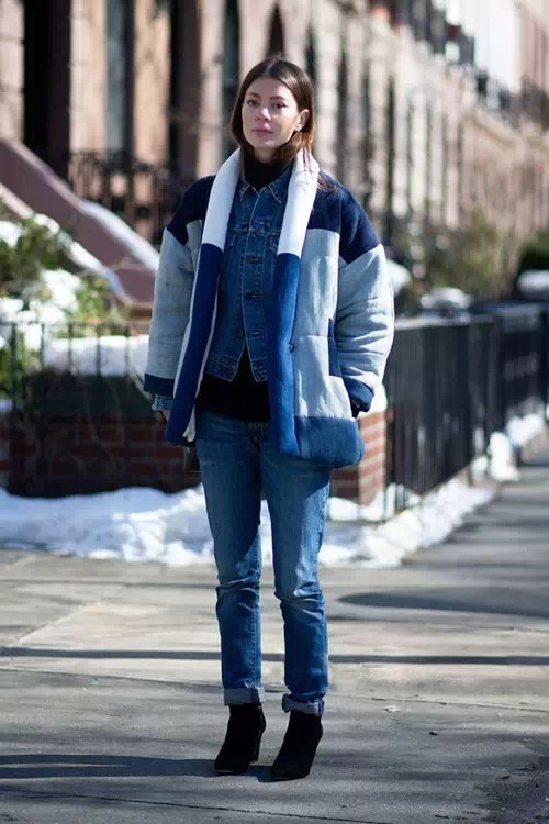 冬季|冬季羽绒服搭配技巧!美到哭了!