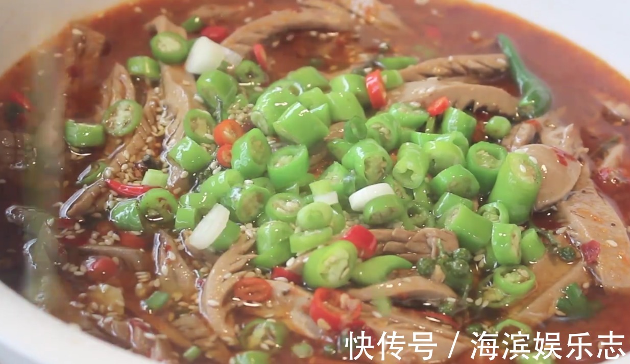 韭菜|腰花最好吃的做法，大把藤椒大把辣椒，美味过瘾又大补
