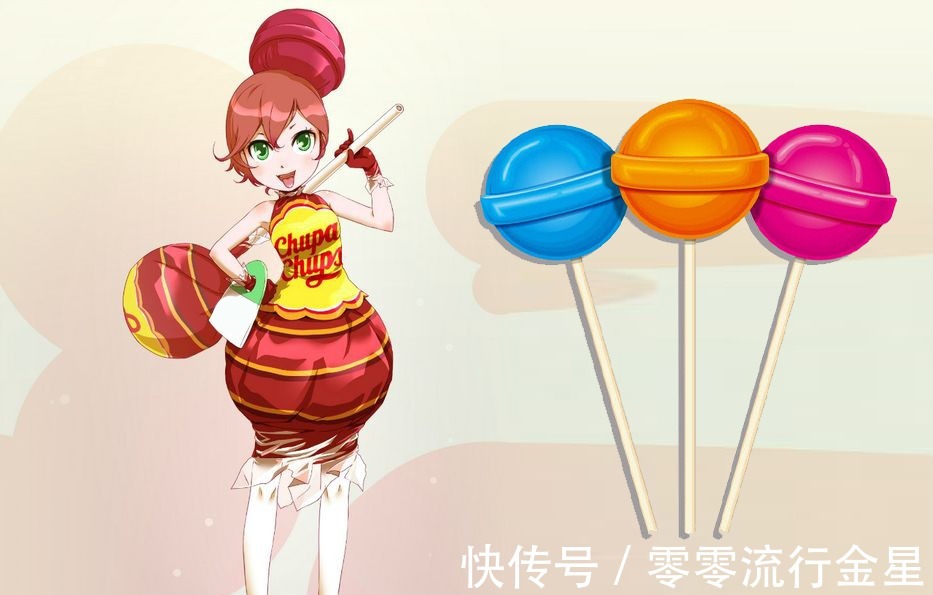 蛋糕|常吃的零食拟人成可爱妹子,蛋糕变魔法少女,甜筒太可爱不忍心吃