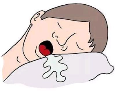 小朋友睡觉流口水正常，成年人就有问题了！