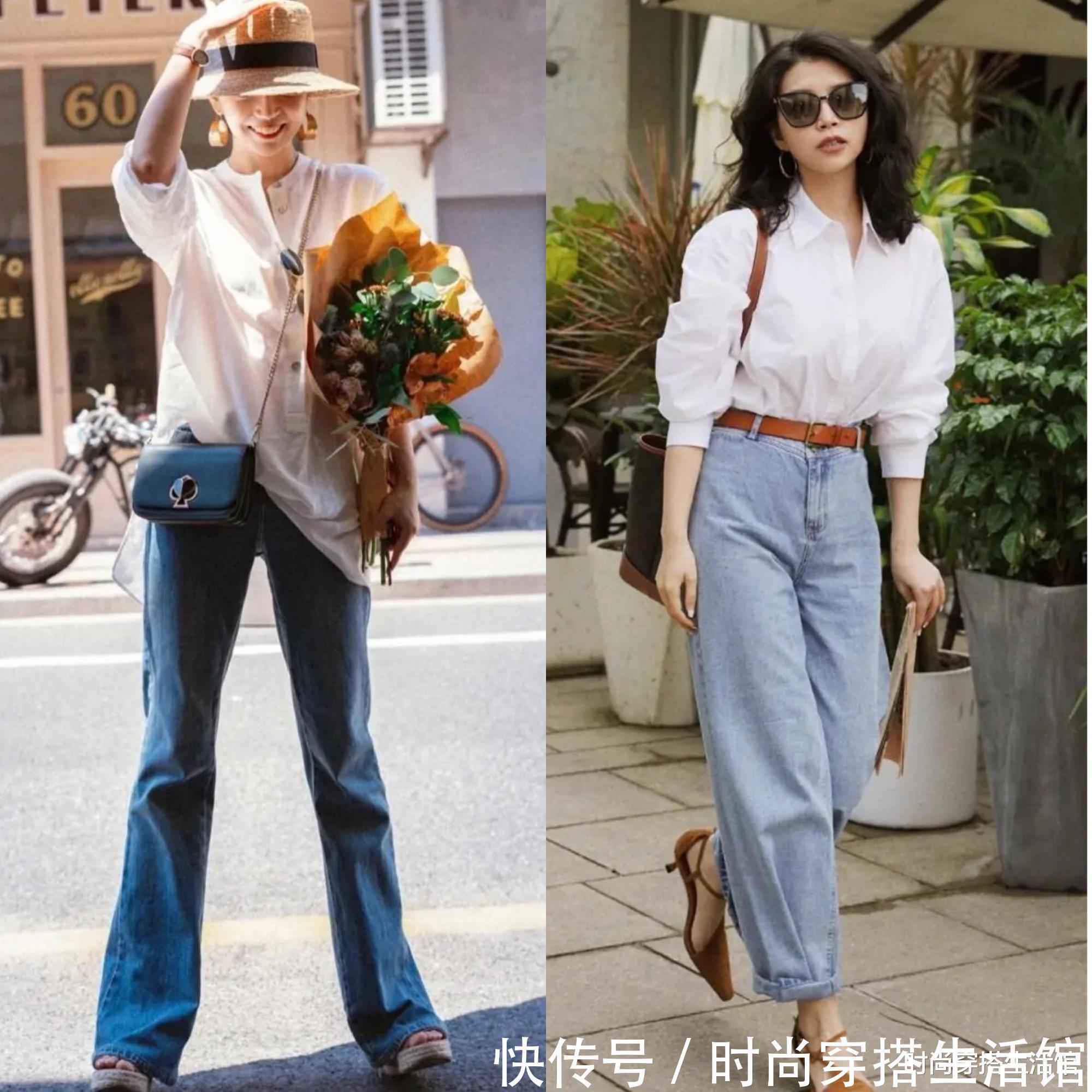 版型|裤子穿搭拒绝模板化,40、50岁女人秋天这样穿,遮肉显瘦还百搭