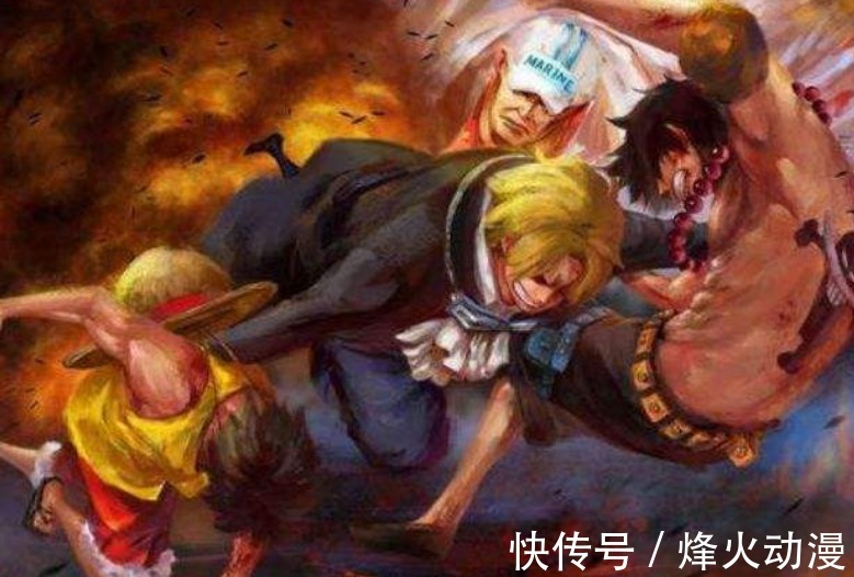 萨博|海贼王:赤犬会被萨博打败,恶魔果实绝非克制,二哥也有霸王色