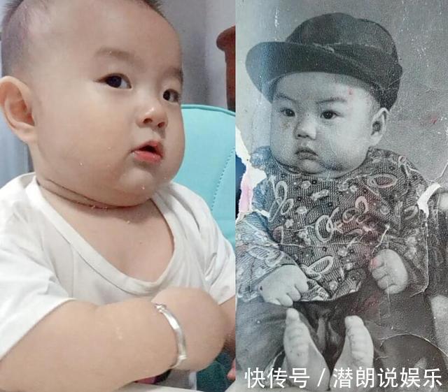 家族|娃和爸妈长得一样算啥祖孙三代共用一张脸见过吗独霸家族基因
