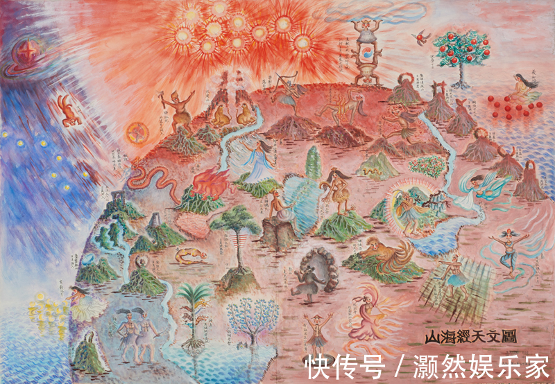 华夏地貌$研究《山海经》三十余年,他们重现了4000年前的华夏地貌