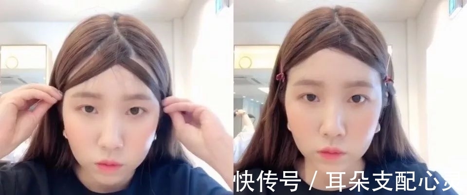 刘海 日本与韩国发型师改变刘海分线的技巧分享!中分也能速变齐刘海