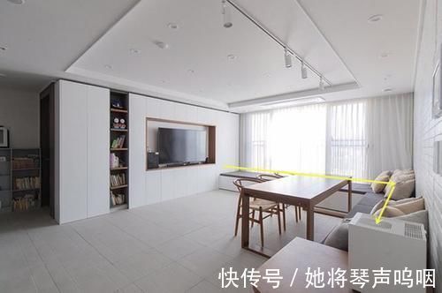 电视柜|客厅不买沙发不要茶几,机智如我装个L型卡座,谁见了都得夸一夸