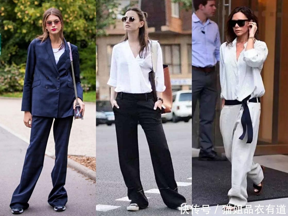 凉鞋|懂穿搭的女人有多美?“阔腿裤+平底鞋”今夏这么穿时髦又迷人