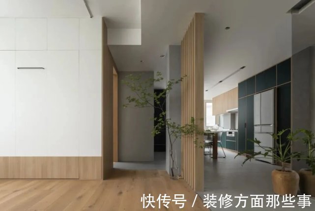 原木风|92㎡两室原木风,入户镂空玄关,全开放式餐厨厅,双蹲便+三分离