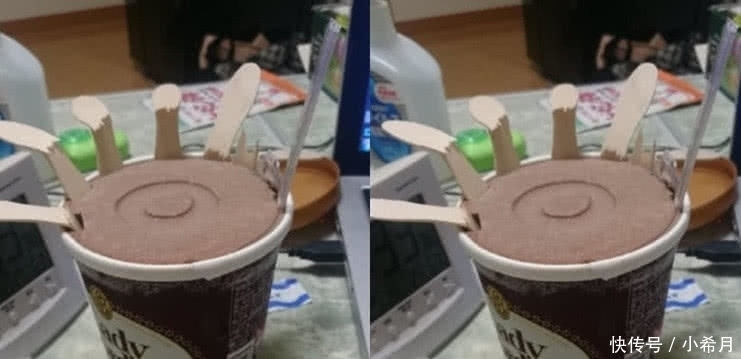 勺子|吃雪糕有多“狠”?扛过牙印,撑过勺子,看到最后:收下我的膝盖