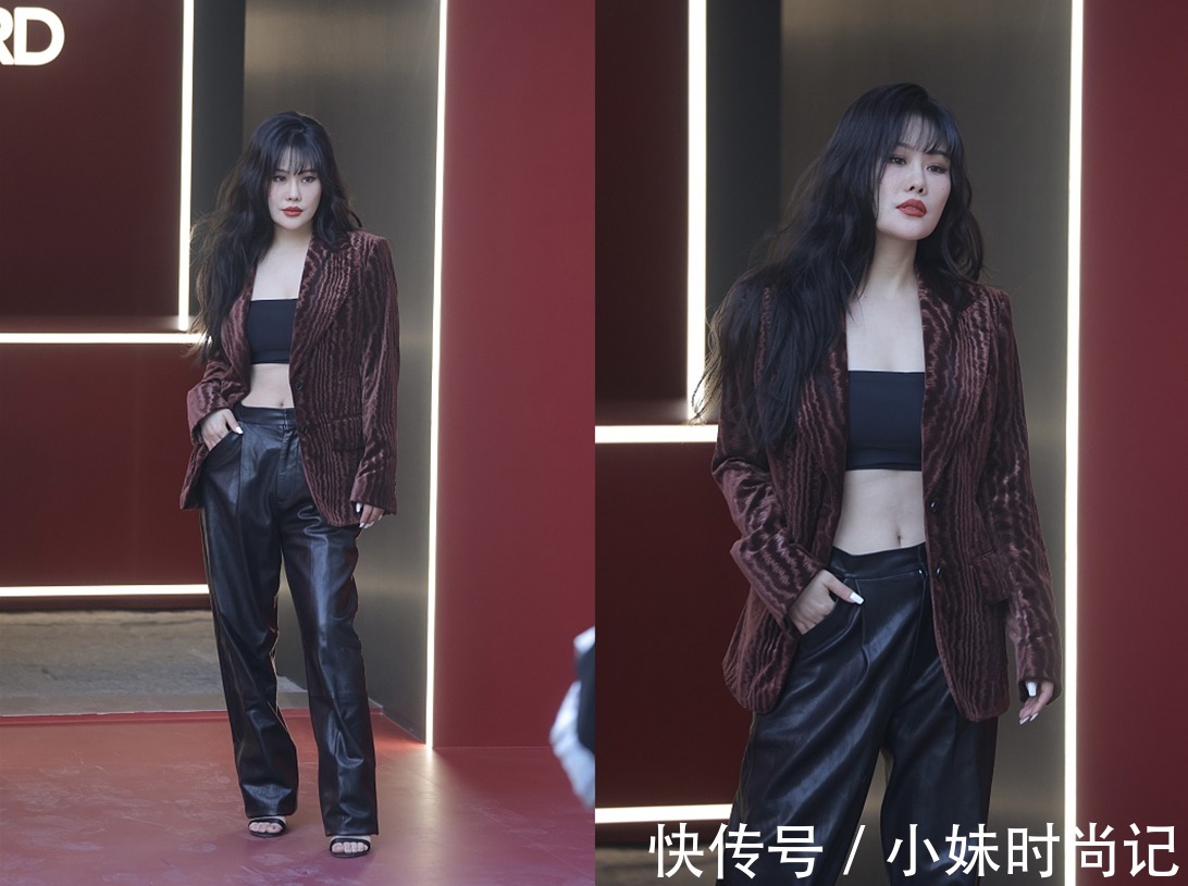 成熟|30+的袁娅维脸部好显“富态”,不过身材挺好,大女人风穿搭真赞