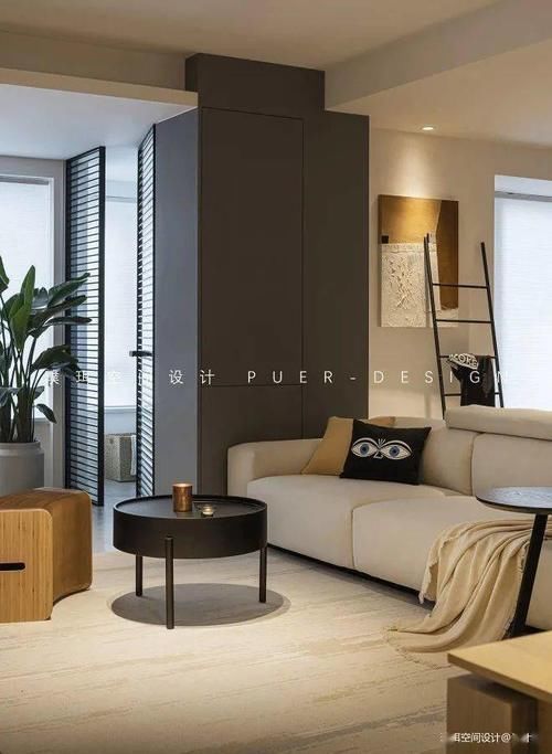 收纳|65万改造费花得太值了！114㎡一室一厅，书房、衣帽间、洗衣房全都有