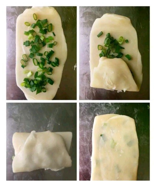 一点面粉加一点食用油，做出来的芝麻小饼，咸香适口，酥的掉渣