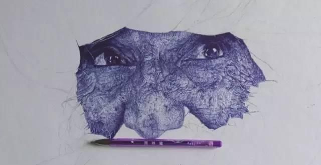 好好学习|这个高一男孩不好好学习,却用圆珠笔画出了纸上奇迹,专家都不敢相信