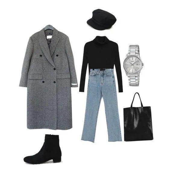 本周穿什么｜秋冬50套高级色搭配套路，谁穿谁好看