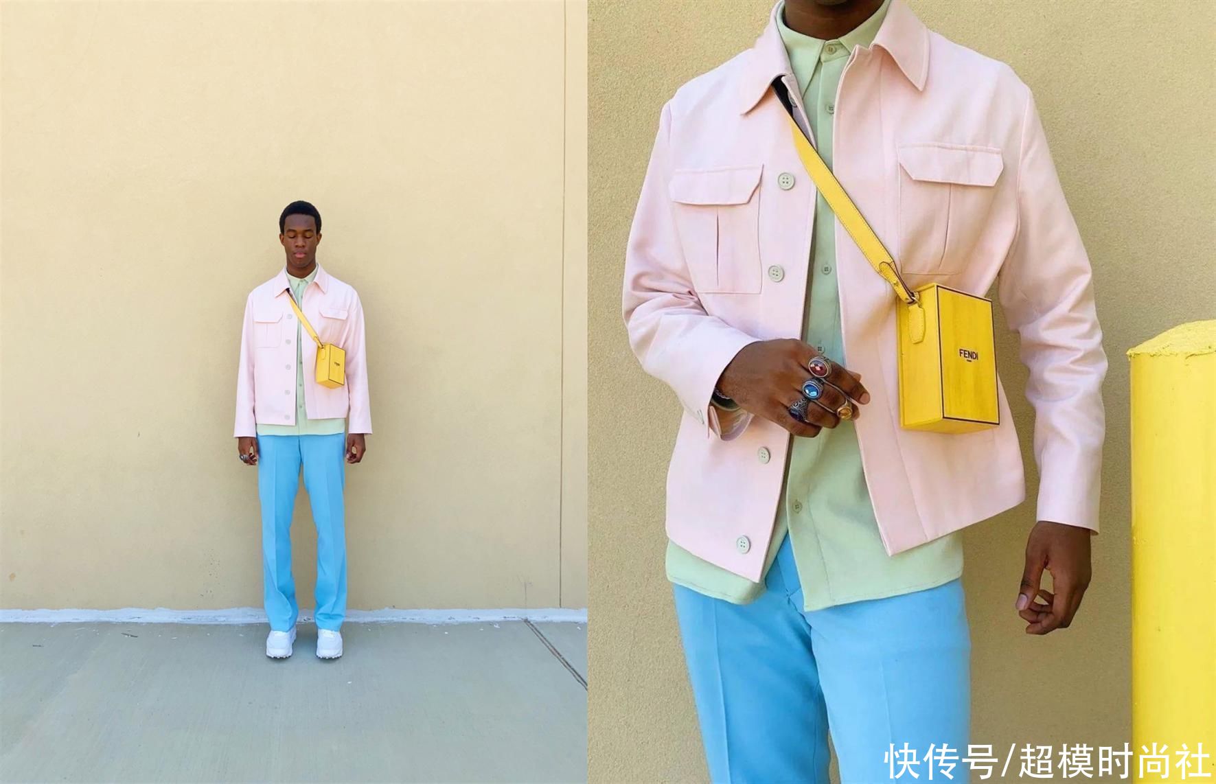 时尚模特|黑人时尚模特走红网络，复古时尚风引人注目，还获评最佳着装奖