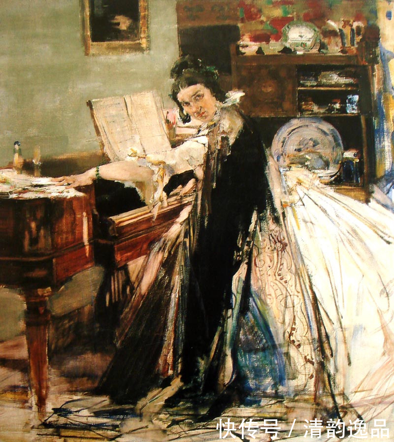 列宾的学生,美国杰出画家尼古拉·费欣,油画作品选集