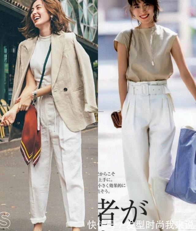 穿搭 还在选黑白灰今夏流行的卡其色,日本素人随便一穿都透着高级感!