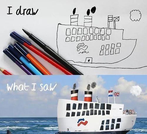 英国|英国爸爸把儿子画的“四不像”PS成现实东西，看着搞笑实则很用心