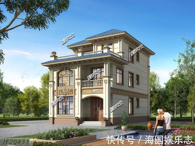 宅基地|小宅基地的赶紧看过来,面宽8米,占地118平建豪宅,太牛了