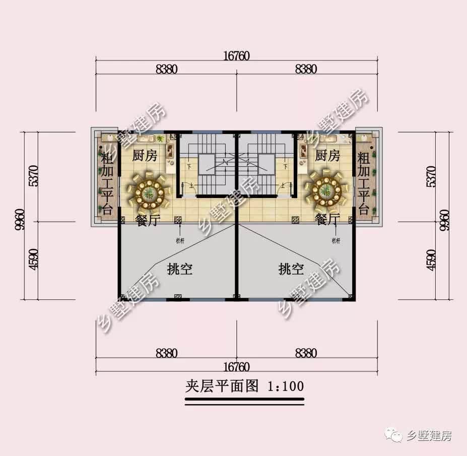 建好|占地140平也能建好双拼,既能互相照顾又能有足够的私人空间
