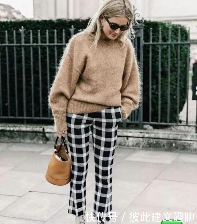 时髦|适合冬天穿的4条长裤!时髦又好看,还很显腿长