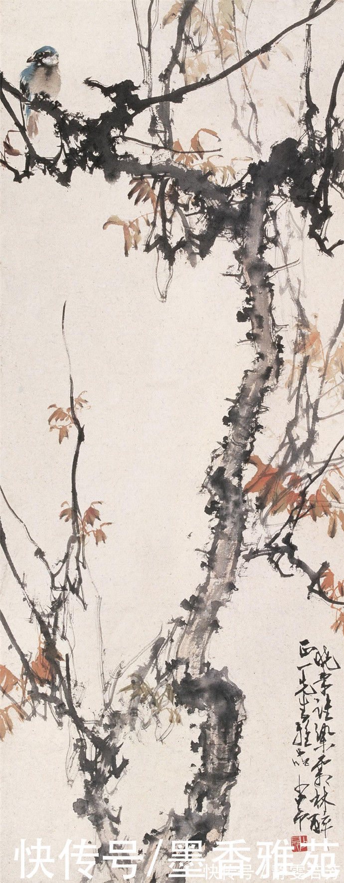 赵少昂!岭南画派大师赵少昂精品花鸟画作品欣赏