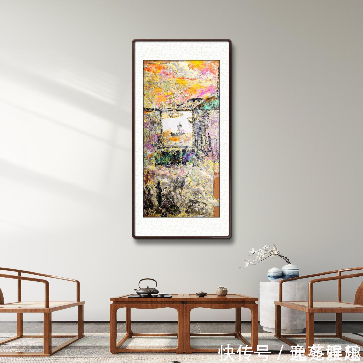 烟柳&「画作欣赏」一帘烟柳一路风景,画家余国城作品欣赏