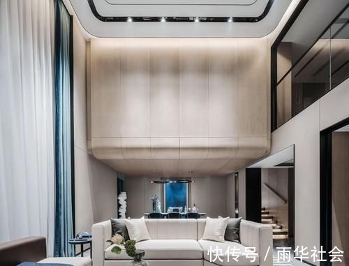现代人|587㎡最美新中式别墅,处处诗意,第一眼就被玄关惊艳了