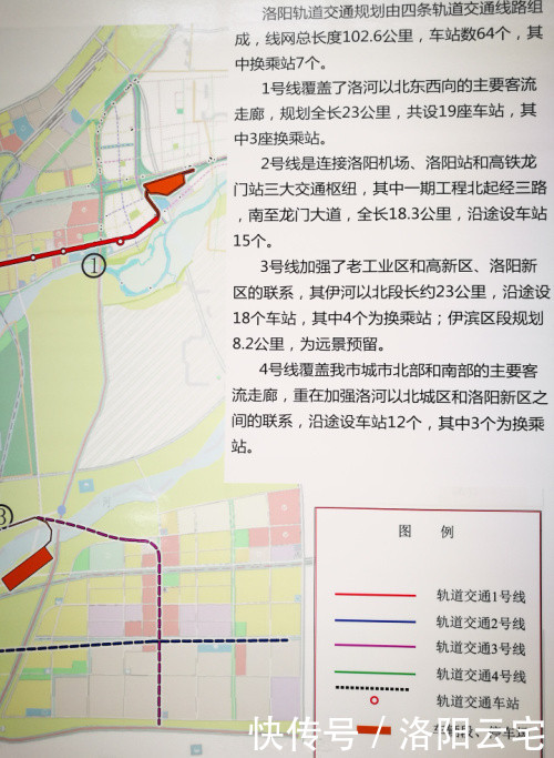 洛陽市中心城區規劃4條線路這次的地鐵軌交線網規劃厲害了,將惠及周邊