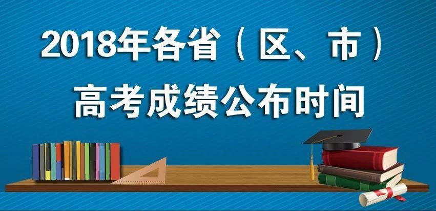 高考阅卷工|2018高考各地查分时间公布，这些信息要知道！