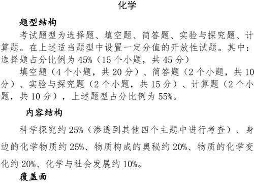 注意！2021郴州市初中学业水平考试有新变化！