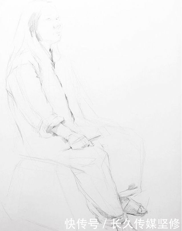 韩国全身像素描pk中国全身像素描,你怎么看?