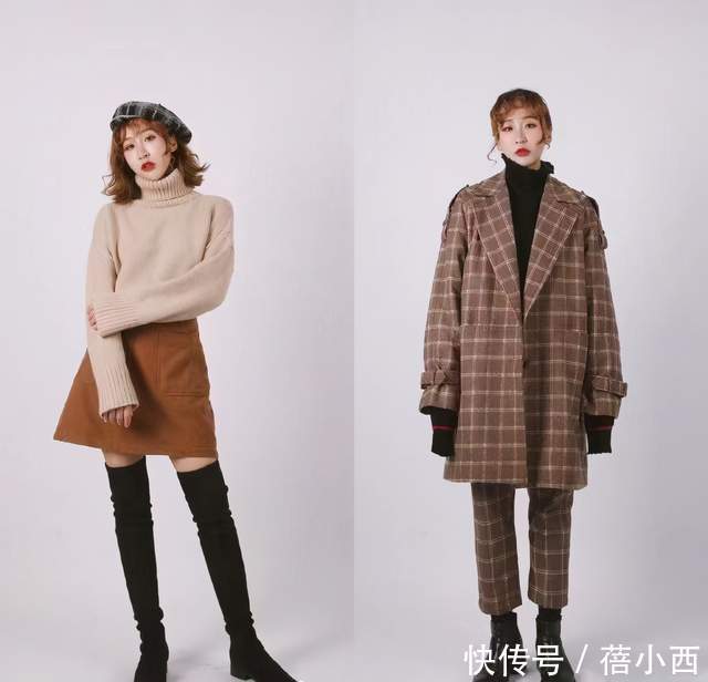 秋冬|小个子女生秋冬置装,18套内搭、外搭造型示范,学起来真不难