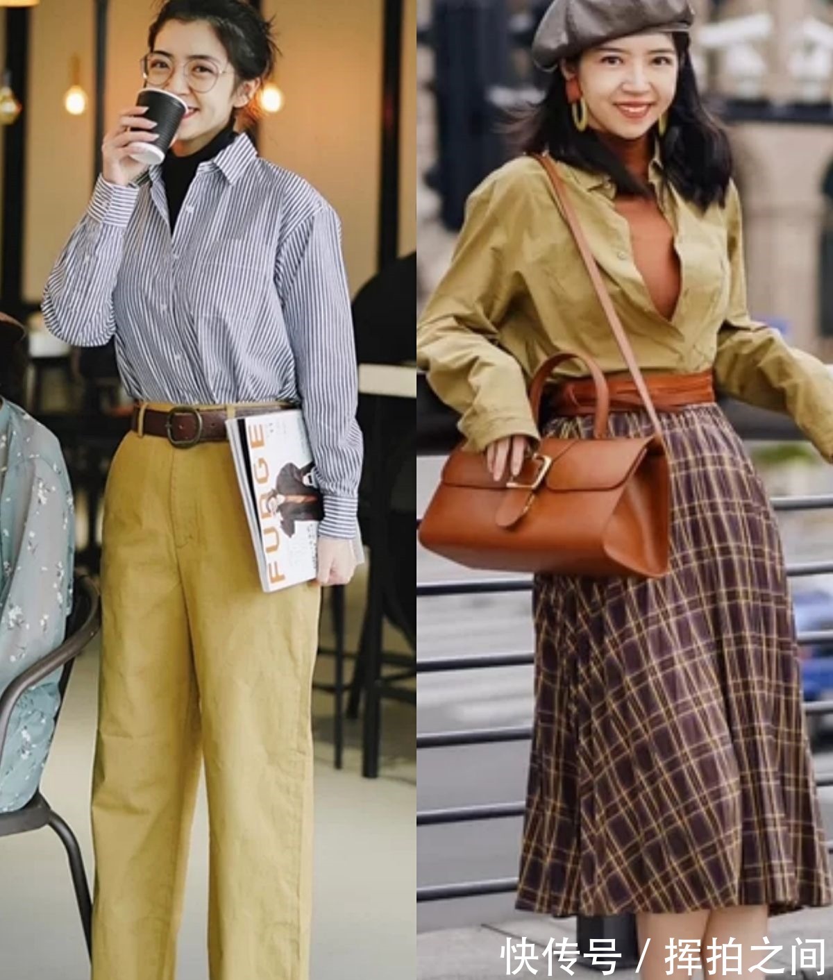 衬衫 初秋穿衣单调怎么办跟三木学“叠穿”，基础款也能穿出时髦感