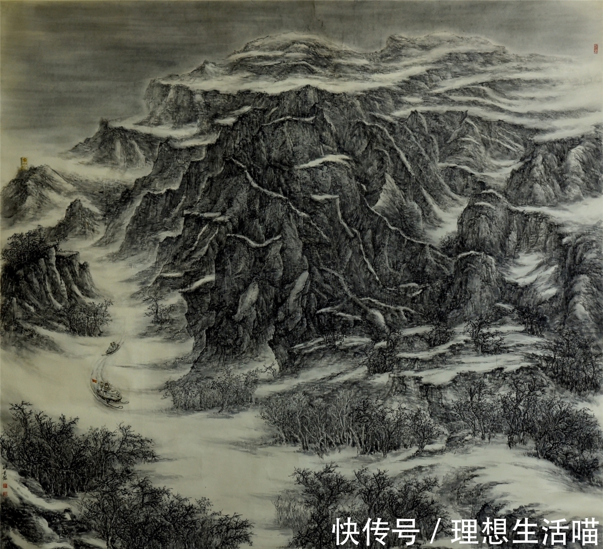 山东省美术家协会|中国画坛著名画家:秦四亮