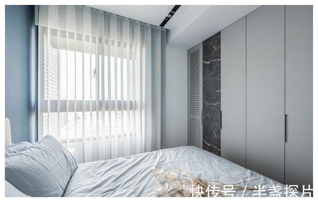 电视背景墙|入户见厅没有独立玄关?看看这家的设计,效果实用又轻盈通透!