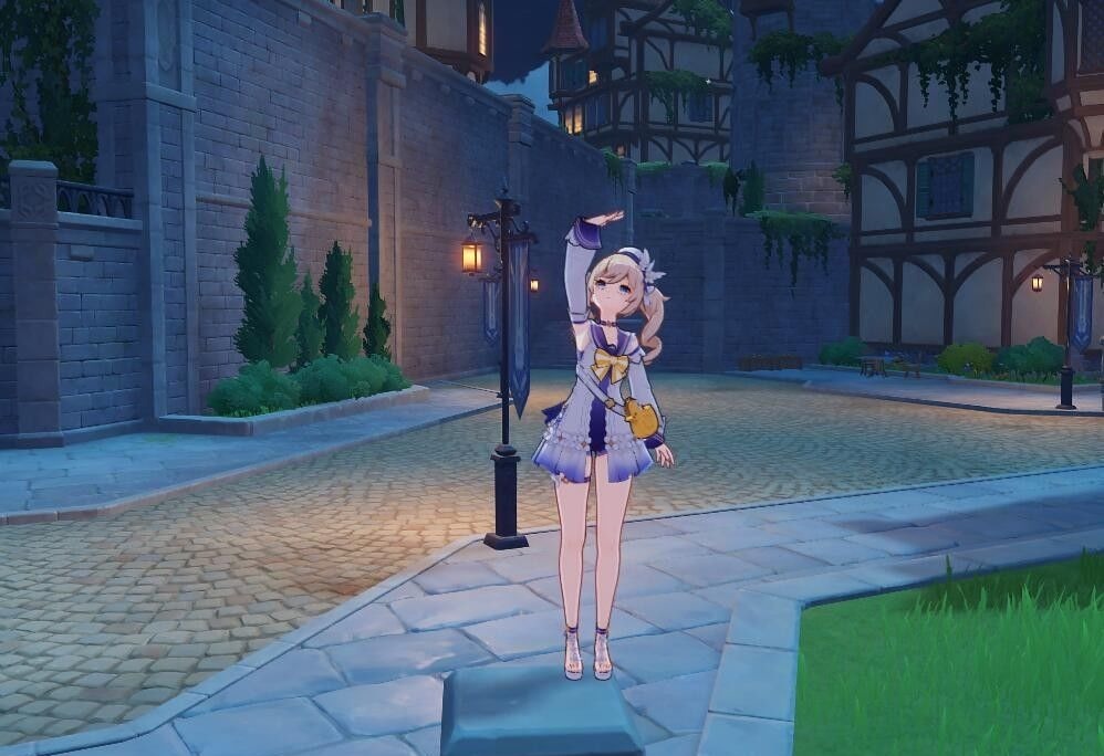 官方号|B站上的官方号COS原神芭芭拉,客服小姐姐换泳装!玩家:想被踩