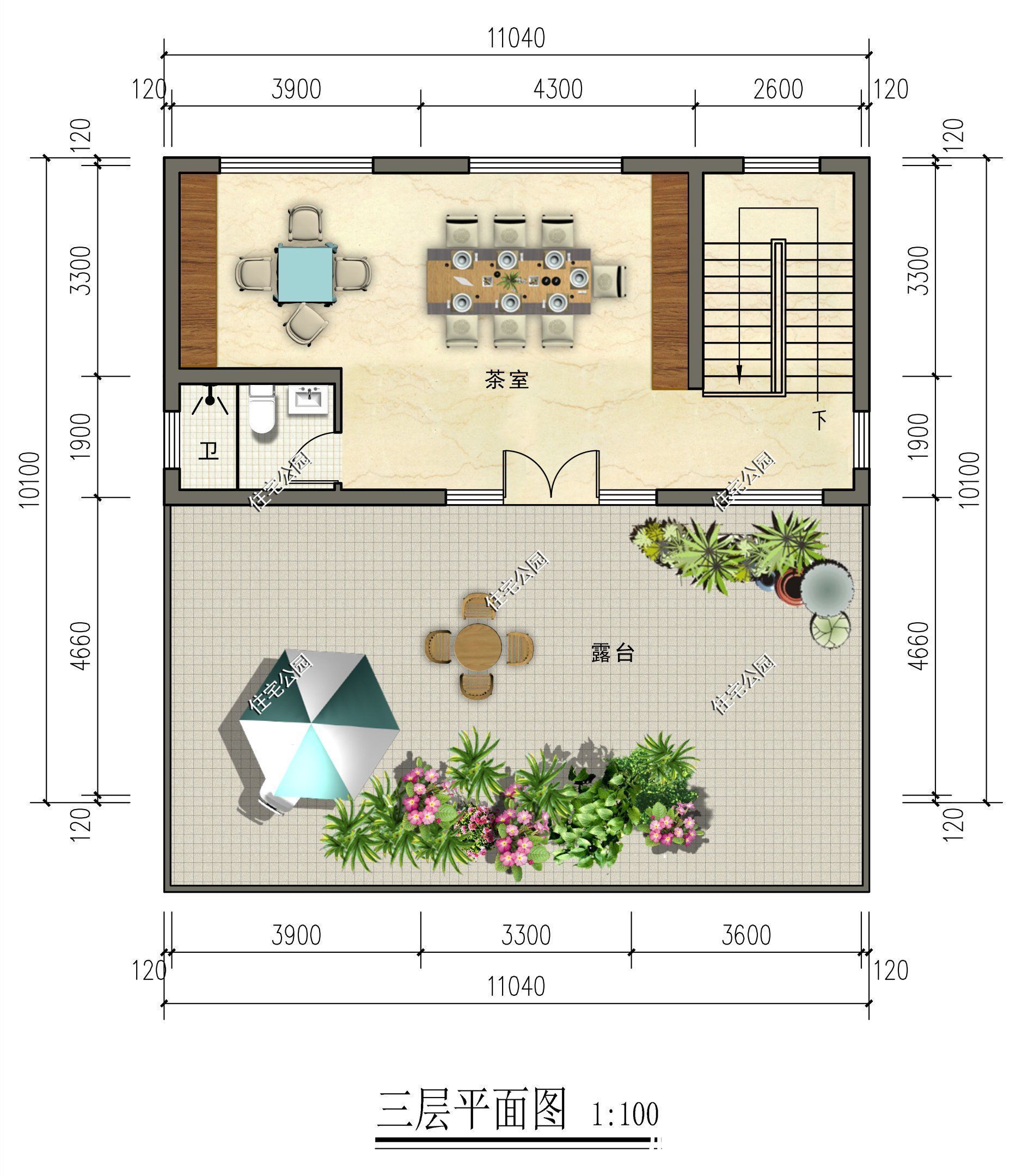 衣帽间|给农村父母建养老房，就选这套11×10米三层别墅，造价不贵还实用