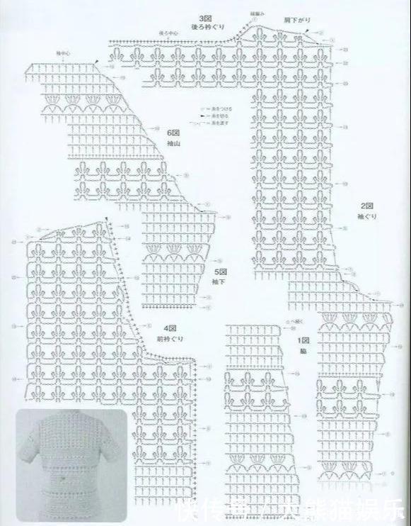 开衫|钩针编织镂空花样开衫,姐妹们喜欢的不要错过了哦,有教程