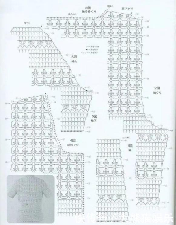  开衫|钩针编织镂空花样开衫，姐妹们喜欢的不要错过了哦，有教程