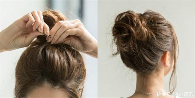 从日网上收集到的,3款适合秋冬季丸子头,时尚又百搭