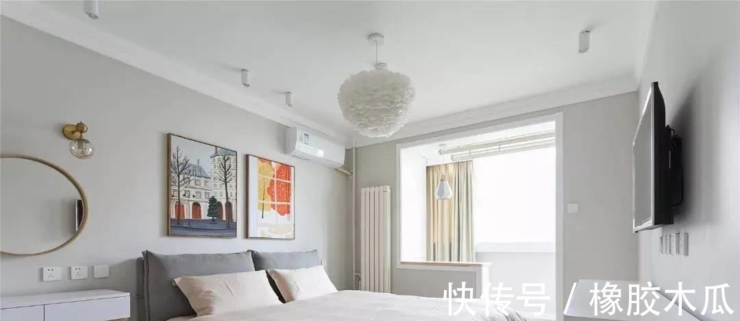 小清新|63㎡北欧两居室，小清新风格，温馨又惬意！