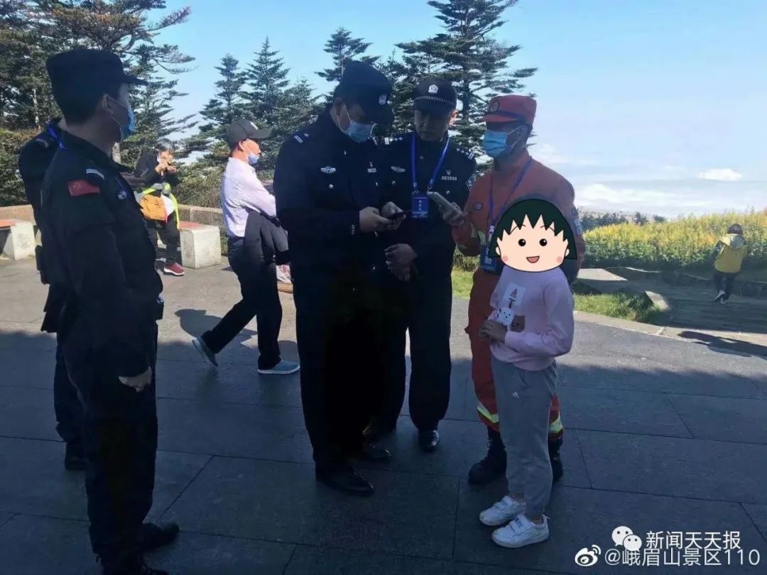 景区|给乐山民警点赞！外地游客拍视频表白“警察叔叔最可爱”