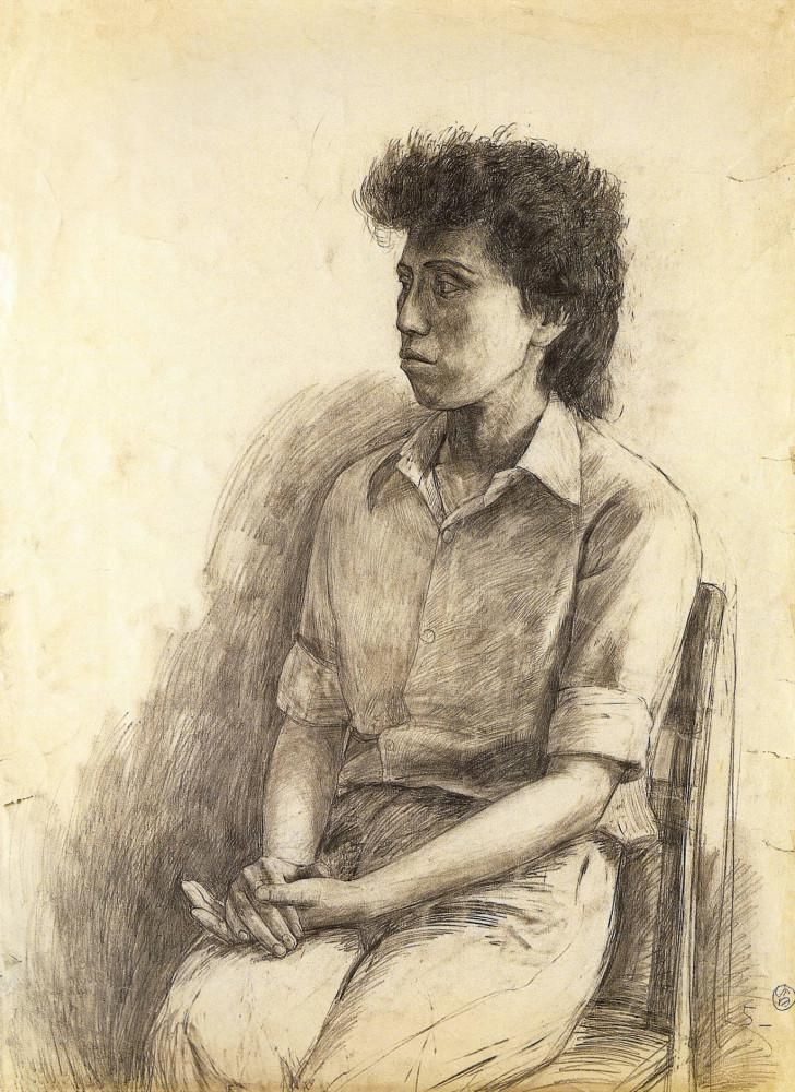 素描|素描半身像合集(精选)美术生课堂整理