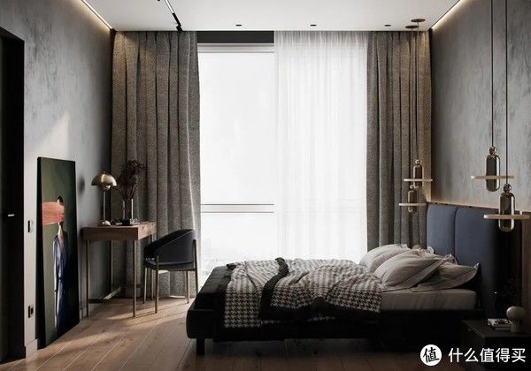 深色系|这对夫妻坚持“轻奢风”,花60万装修115㎡新家,藏不住的高级感