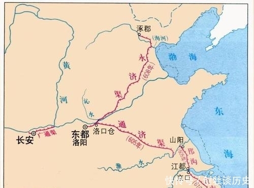 路线|杨广修大运河的目的何在?专家:你把它的路线连起来,就看出来了